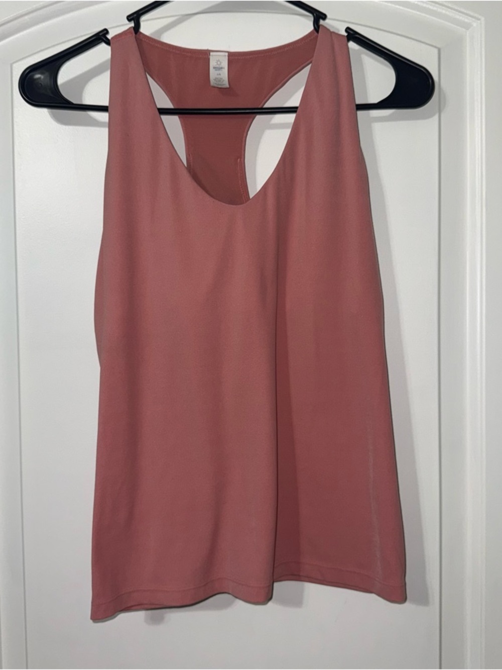 Aerie Racerback Tank Top With Built In Bra Women’s Size Large Light Pink